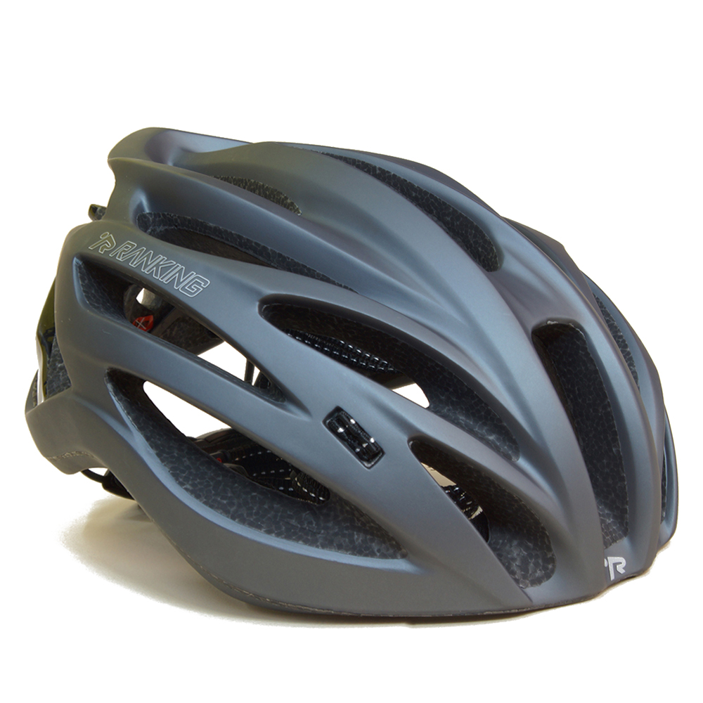 랭킹헬멧 페더 002 매트건메탈/글로시블랙