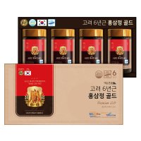 더존건강 고려 6년근 홍삼정 골드 240g 4병 1박스