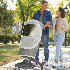 꼼마망 유모차커버 모기장 가리개 방풍커버