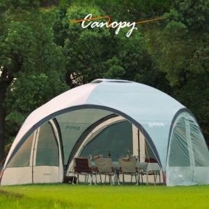 히말라야 캠핑 대형 돔쉘터 라운지쉘터 리빙쉘 텐트