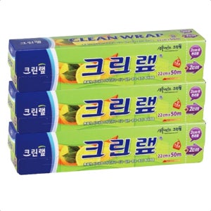크린랩 주방용 비닐랩 22 x 50m x 3개