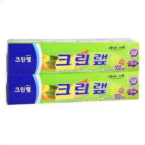 크린랩 주방용 비닐랩 22 x 100m x 2개