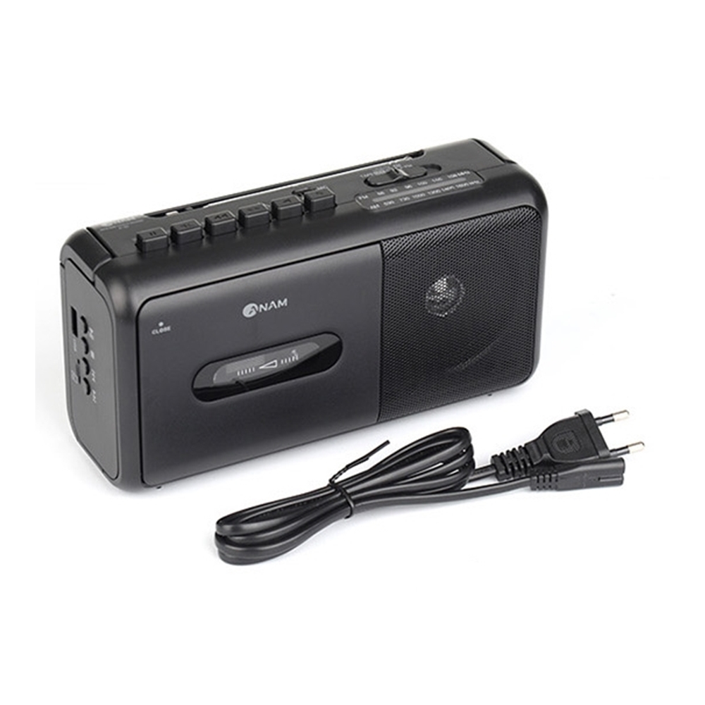 아남 포터블 카세트 녹음기 라디오 MP3 플레이어 휴대가능