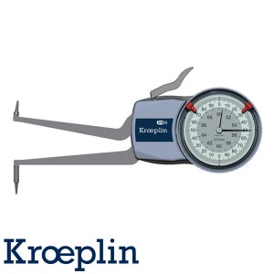 H250 내경 다이얼 캘리퍼 게이지 / 50-70mm (Kroeplin/크로플린)