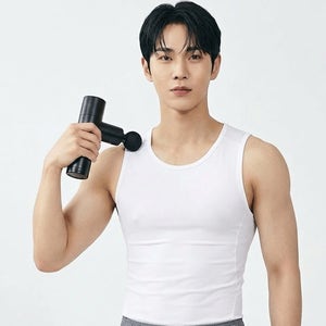 808 바디건 미니 마사지건 안마기 목 어깨 종아리 365g 초경량