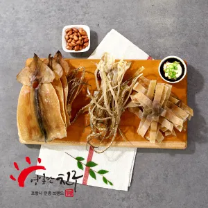 영일만친구 마른 오징어 국내산 동해안 구룡포 피데기 건조 손질 건 오징어 10미 450g