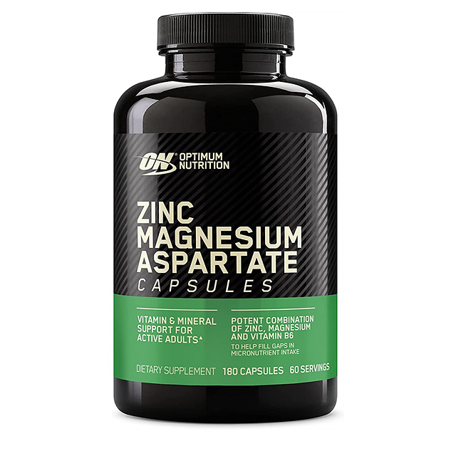 <b>옵티멈뉴트리션</b> ZMA 아연 <b>마그네슘</b> 아스파르트산 180정