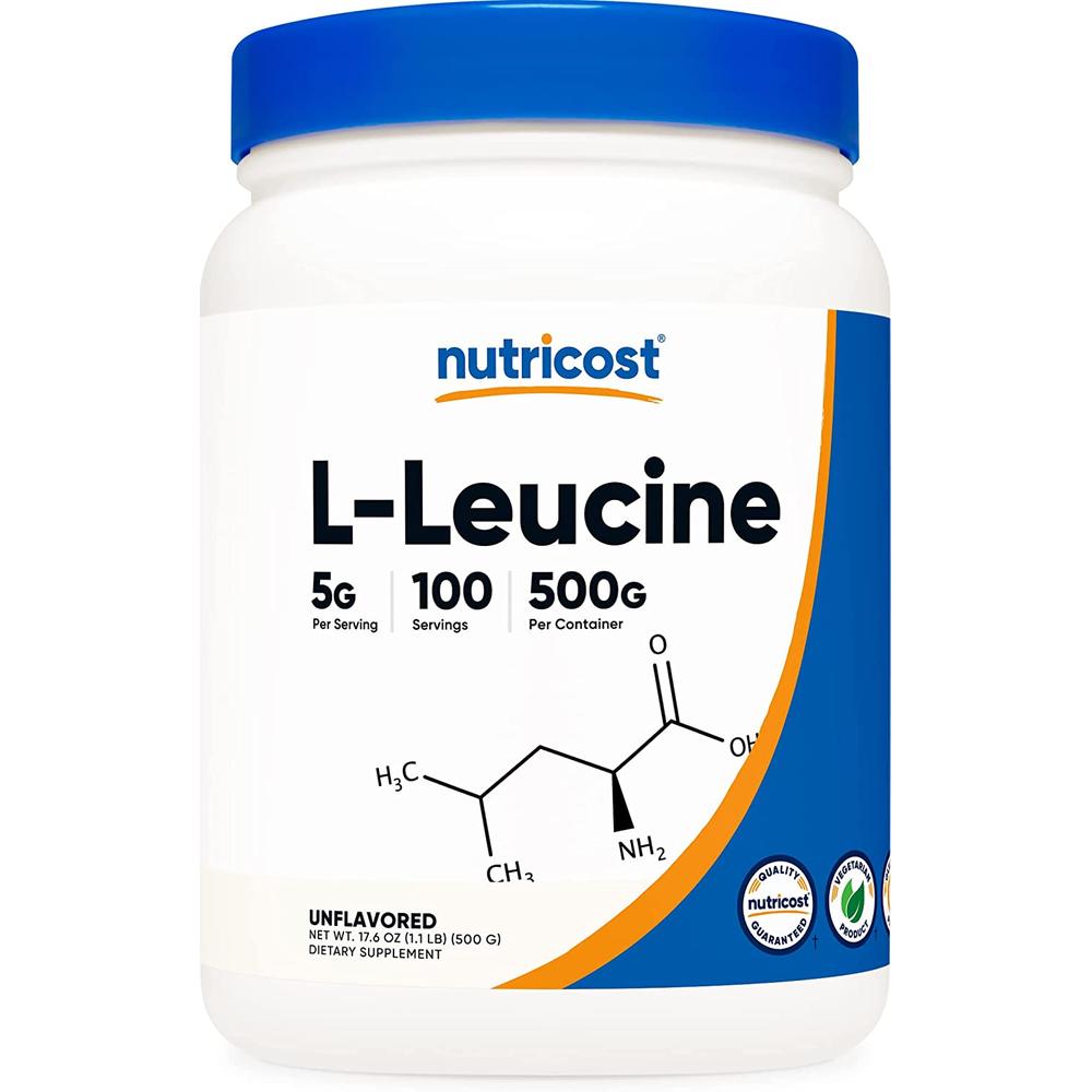뉴트리코스트 <b>L</b> <b>류신 파우더</b> 500g Nutricost <b>L</b> Leucine Powder