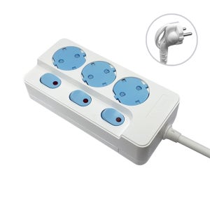 위너스 국산 안전캡 개별절전 3구 멸티탭 개별스위치 자동캡 멀티콘센트