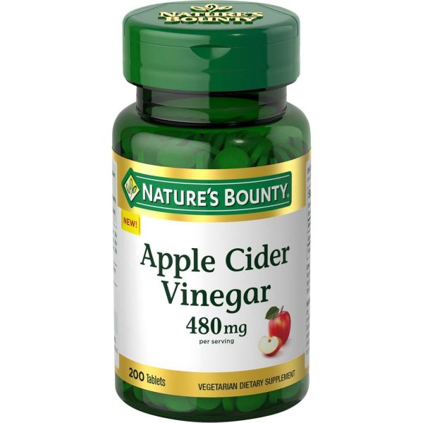 Nature’s Bounty <b>애플 사이다 비니거 240mg</b> 200정