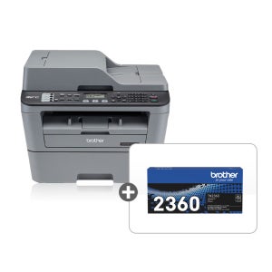 [프린터 패키지]브라더 MFC-L2700D+TN-2360 흑백 레이져 팩스 복합기 토너패키지상품
