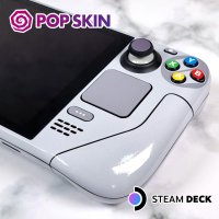 [팝스킨] 스팀덱(Steam Deck) 풀커버링 스킨 스티커 필름, 슈퍼패미콤 에디션