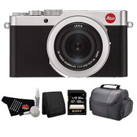 라이카디룩스 줌 블랙 leica d-lux 7 point and shoot 디지털 카메라 19116 키트 128gb 메모리 카드 + 기타