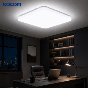 코콤 미리내플러스 LED 방등 국산 사각 안방등 50W, 주광색