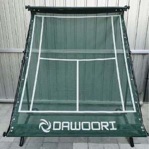 다우리 테니스 연습기 벽치기 훈련 용품 네트