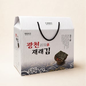 광천 재래김 선물 세트 2호 국내산 100% 자반 볶음 도시락김 전장김