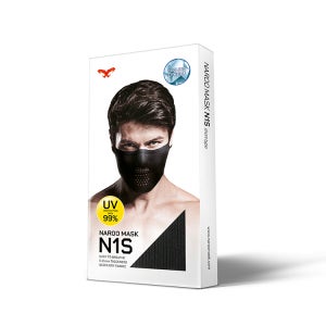 나루마스크 N1S 여름용 바라클라바 오토바이 레저 낚시 얇은 소재의 숨구멍이 적용된 자외선 차단 슬림핏 마스크 Short fit
