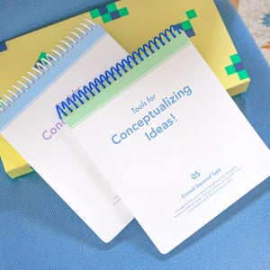 Conceptualizing Ideas 모눈 라인 2분할 코넬 스프링노트