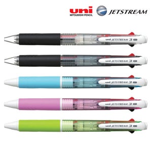 유니 제트스트림 3색볼펜 0.7mm 고급 일본볼펜 필기감좋은 볼펜 SXE3-400