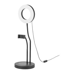 이케아 LANESPELARE 로네스펠라레 링조명+휴대폰 홀더