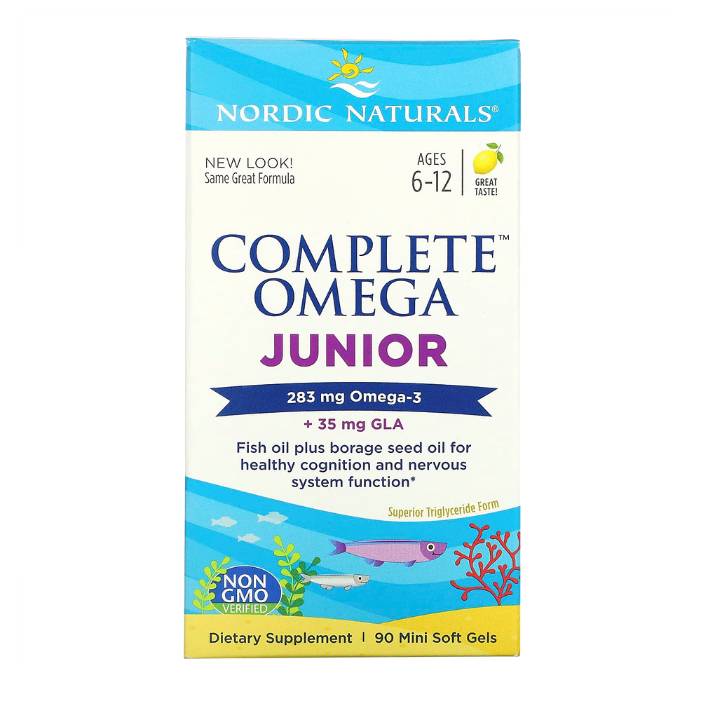 노르딕 네츄럴 <b>컴플리트 오메가 주니어</b> 283mg 90정