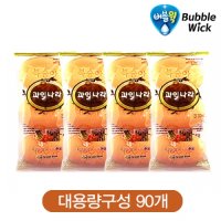 버블윅 과일나라 알뜰비누 촉촉한 거품이많은 세안비누 복숭아비누 3px30