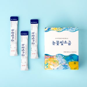 용융소금 1200도 천일염 미네랄 소금물 알칼리 휴대용 스틱 융용 소금 4g, 30개