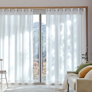 [모던하우스] 먼지없는 린넨스타일 차광커튼 오프화이트140x240 2장세트