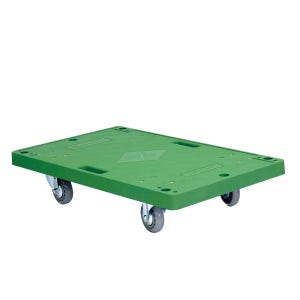 달리 오픈형 구르마 구르마 사각 카트 끌차 L카 밀차 이삿짐 수레 그린 대형 투명 무소음