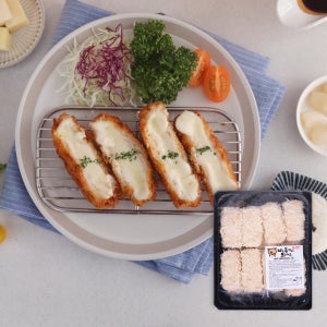오지상구루메 통치즈돈까스 130g x 16ea 치즈까스 치즈카츠