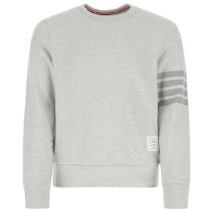 [톰브라운] MJT248P 06910 065 클래식 루프백 엔지니어드 크루넥 스웨트 맨투맨 파스텔 그레이 남성 맨투맨 TJ