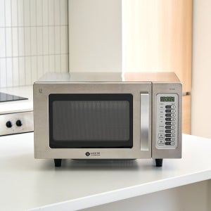 롯데 업소용 23L 무회전 플랫형 전자레인지 LE-2300 무회전 고성능 편의점 식당