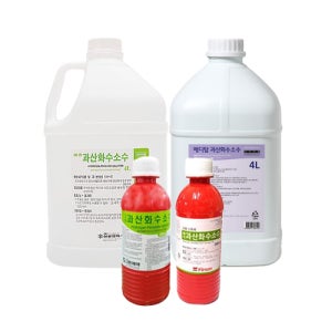 과산화수소250ml 4L 대용량 소용량 소독약 과산화수소수