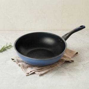 도루코 퓨어라이트 애쉬블루 프라이팬 궁중팬 28cm 코팅 음식 조리