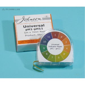 PH 테스트 페이퍼 PH 1~11 Roll type PH Test Paper Johnson