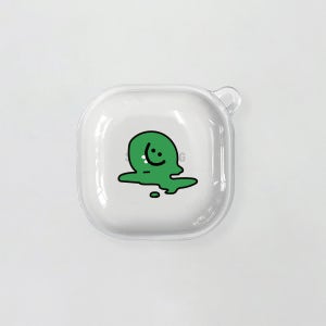 갤럭시버즈2케이스 FE 버즈라이브 버즈프로2 투명 직장인올리 녹아내림