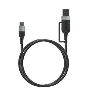 이지넷유비쿼터스 NEXTU NEXT-ACC6126X-60W 2in1 멀티 케이블 1.2m