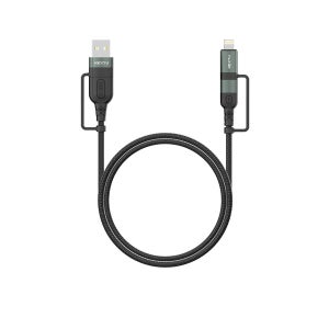 이지넷유비쿼터스 NEXTU NEXT-ACCL6124X-60W 4in1 멀티 케이블 1.2m