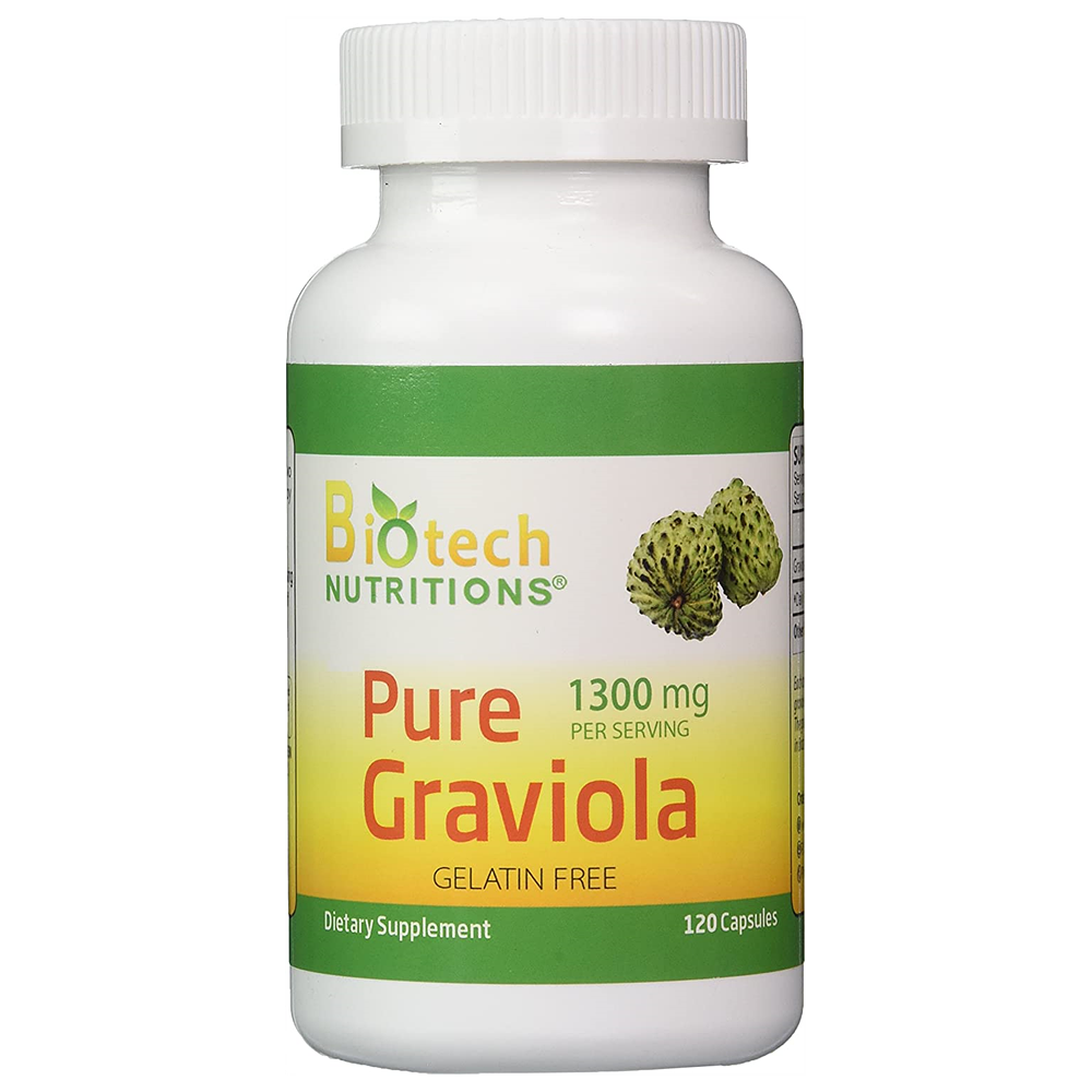 Biotech Nutritions 그라비올라 1300mg 120정