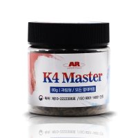 K4 마스터 과립형 (2mm, 80g)구피사료 안시사료 코리사료 디스커스사료 열대어사료