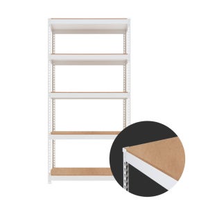 독립형 중량랙 MDF 코팅 12mm 합판 스피드랙 산업용 600×300×1200