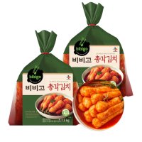 비비고 총각김치 3kg 국내산 알타리무 천일염