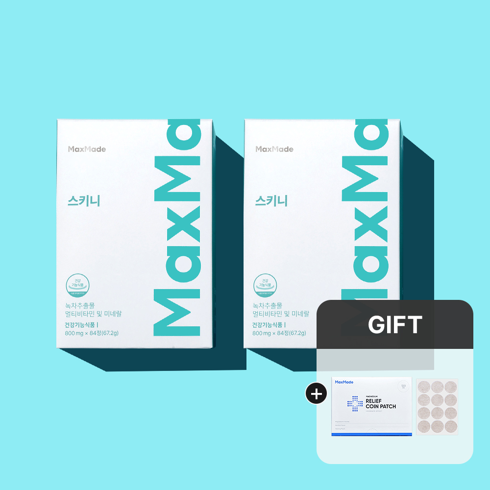<b>맥스메이드</b> 스키니 2개월 녹차 카테킨 바나바잎 다이어트 보조제 체지방 혈당컷