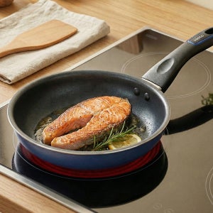 도루코 후라이팬 인덕션 퓨어라이트 애쉬블루 28cm