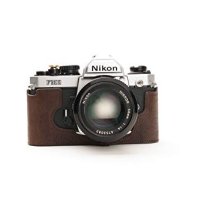 니콘 nikon fm2 케이스 핸드 메이드 가죽 하프 카메라 케이스