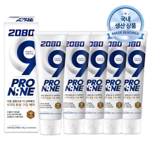 2080 프로나인 치약 130gX5입 오리지날민트