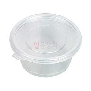 일회용 일회용 국용기 120파이 350ml 1000세트 중 투명 JB202