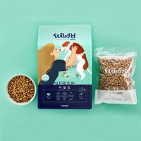 윌로펫 뉴트리탑 강아지 반습식 유한양행 사료 어덜트 1.2kg 웰로펫