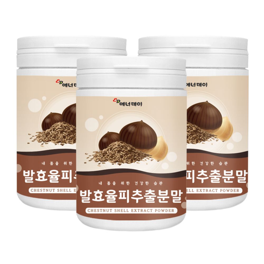 <b>에너데이</b> 100% 국내산 율피 발효율피추출분말230x3