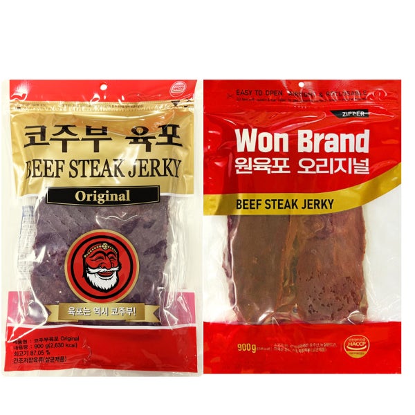 항진축산 대용량 코주부 육포 900g 소고기 업소용